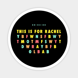 This is for Rachel rainbow Magnet